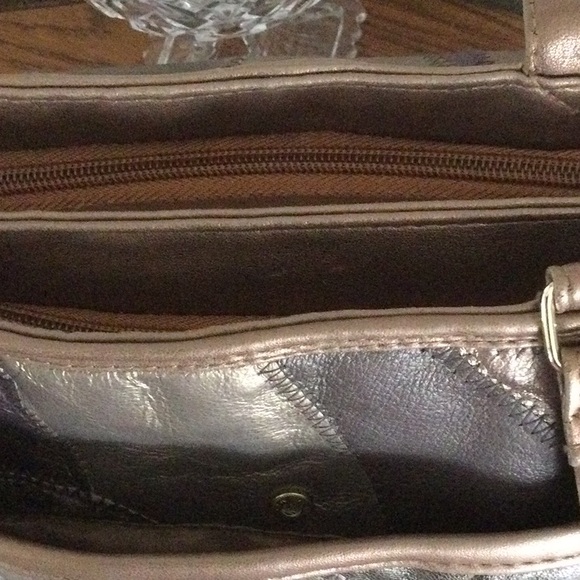 🎖️Unbranded Patchwork Leather Shoulder Bag - Picture 8 of 16